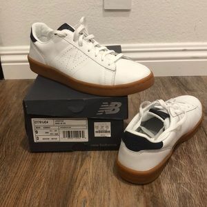 New Balance for J.Crew 791 Leather Sneakers